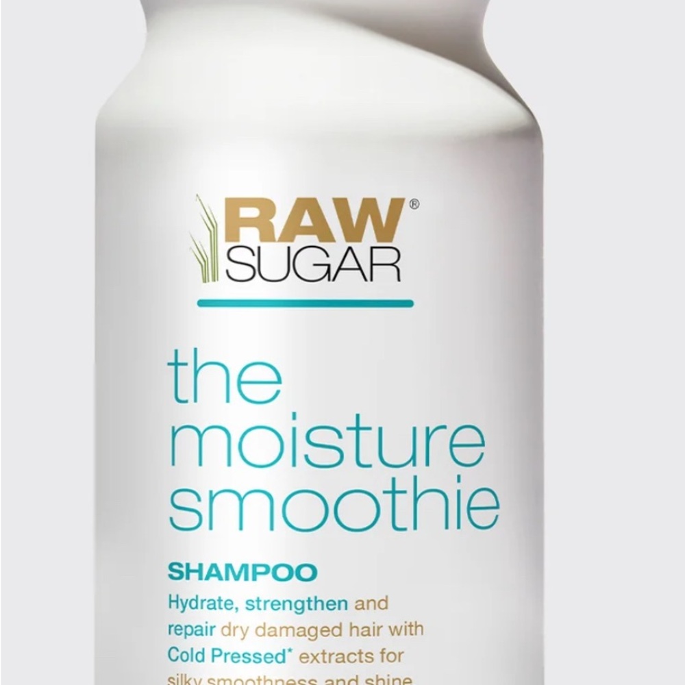 RAW Sugar The Moisture Smoothie Shampoo - 30oz Pump Bottle HTF NWT
